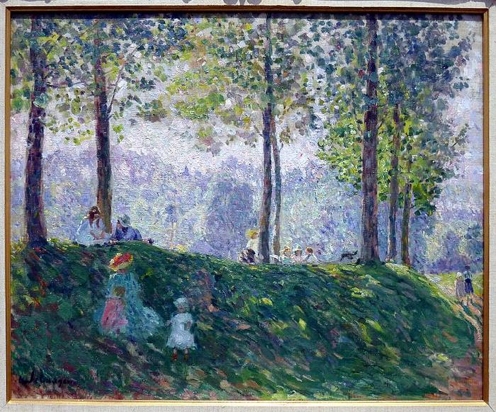 Henri Lebasque Prints An afternoon in the park Germany oil painting art